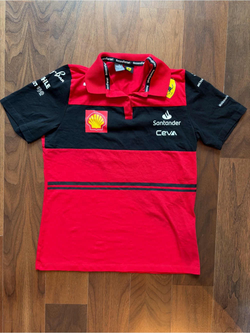 Scuderia Ferrari Team Polo Shirt Womens